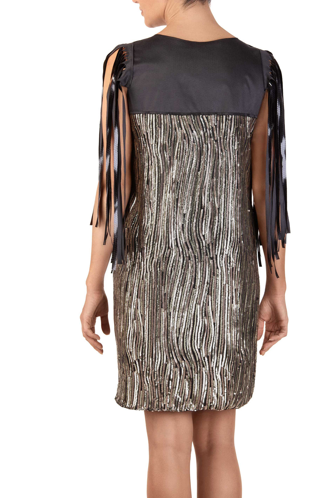 Glimmer Silver Gold Sequin Mini Dress Marinia Fashion Glimmer Silver Gold Sequin Mini Dress Marinia Fashion