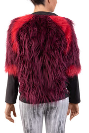 Red Softy - Faux Fur Jacket